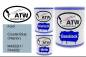 Preview: Ford, Crystal Blue (Interior), M4202H / FA4202: 1L Lackdose + 1L Klarlack + 500ml Härter - Set, von ATW Autoteile West.